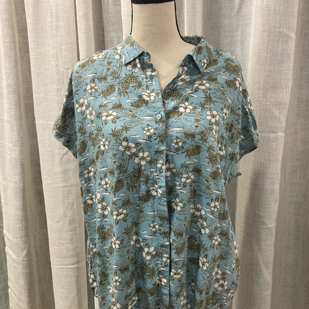 Hawaiian Shirt Blue